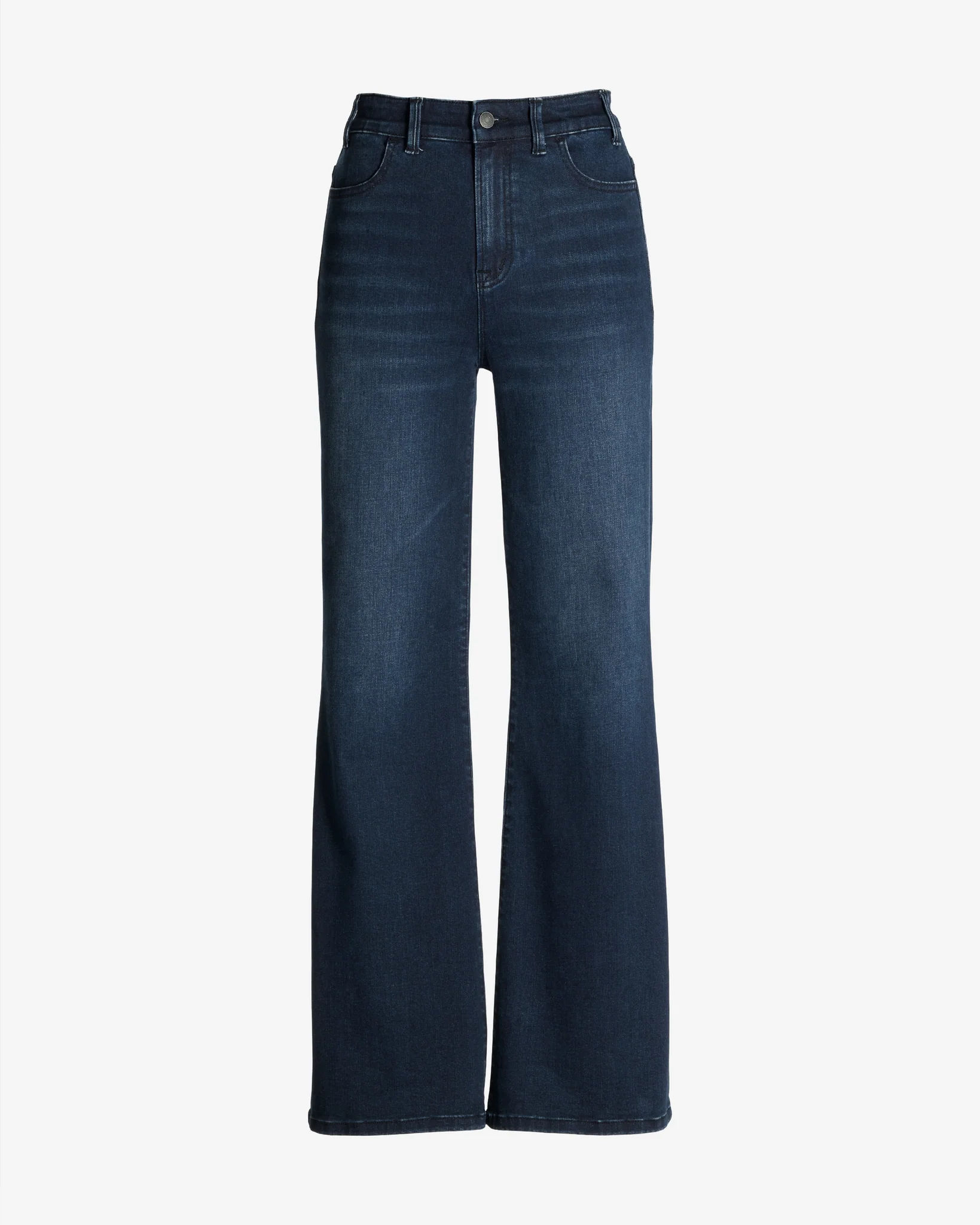 Malibu High-Rise Wide Leg Jean Dark Wash Denim - Mycitystee