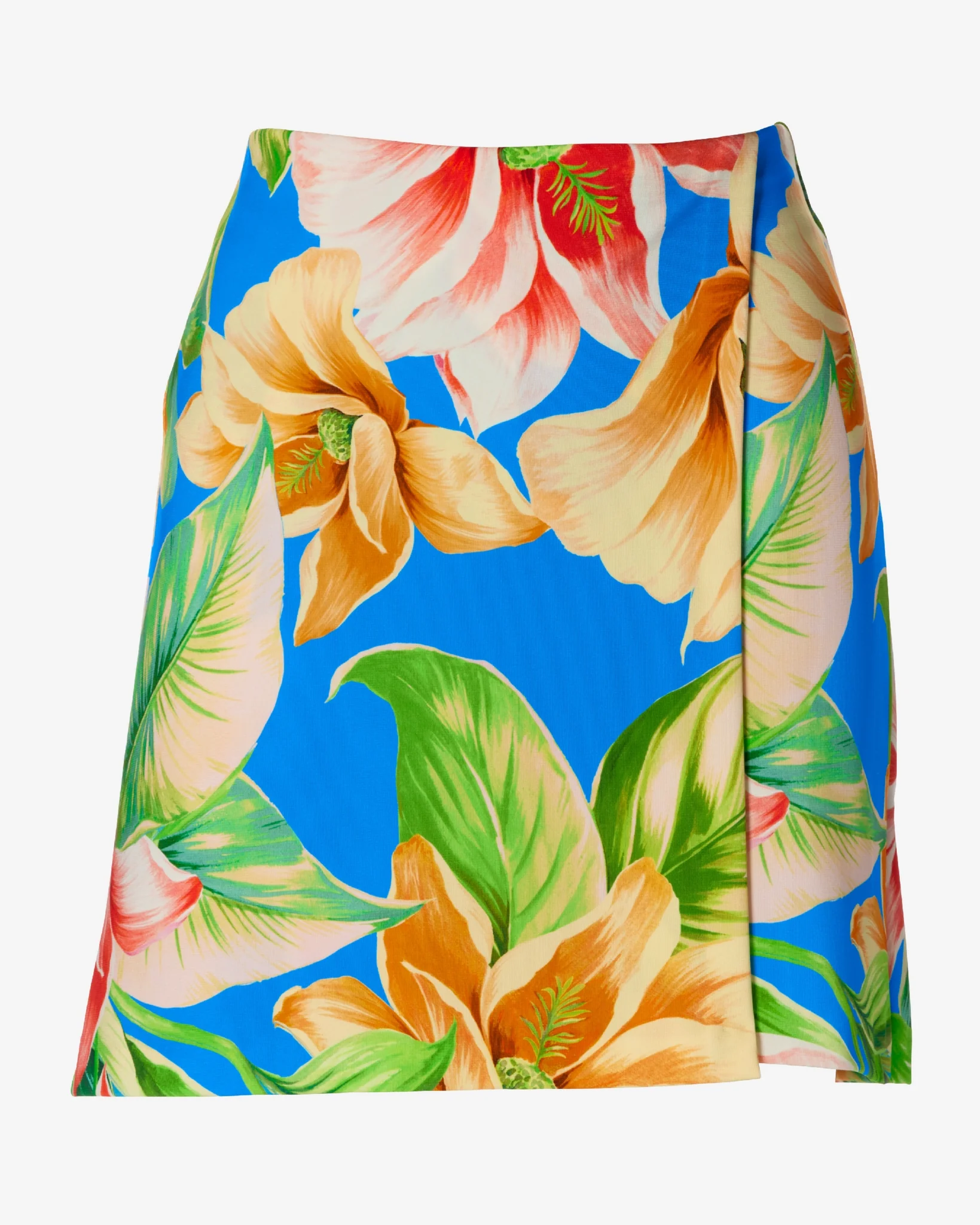 Beyond Travel Print Skort Blue Multi - Mycitystee