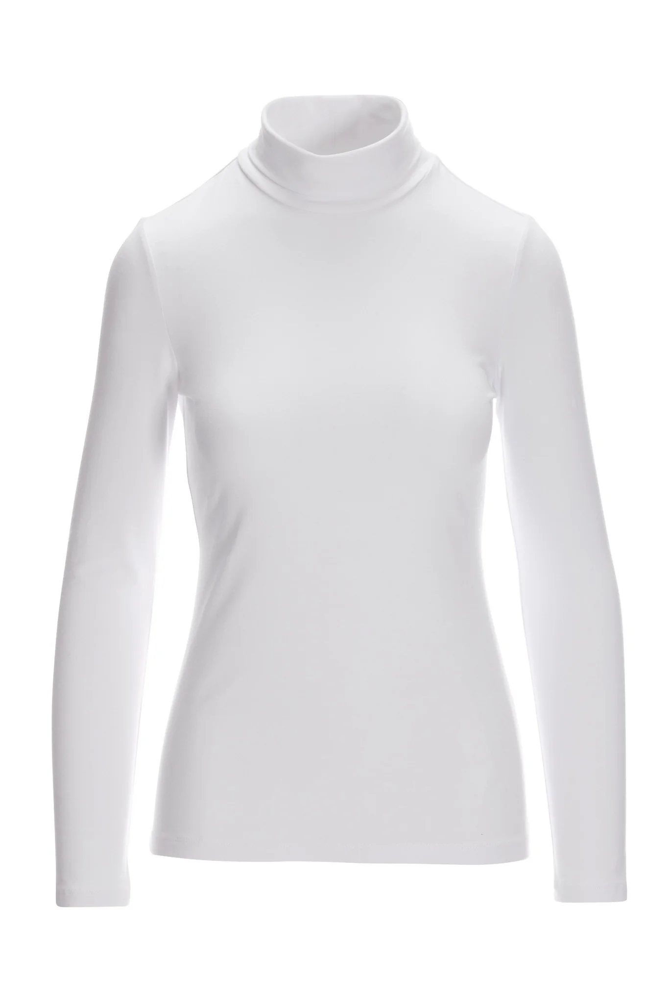 So Sexy Turtleneck Knit Top White - Mycitystee