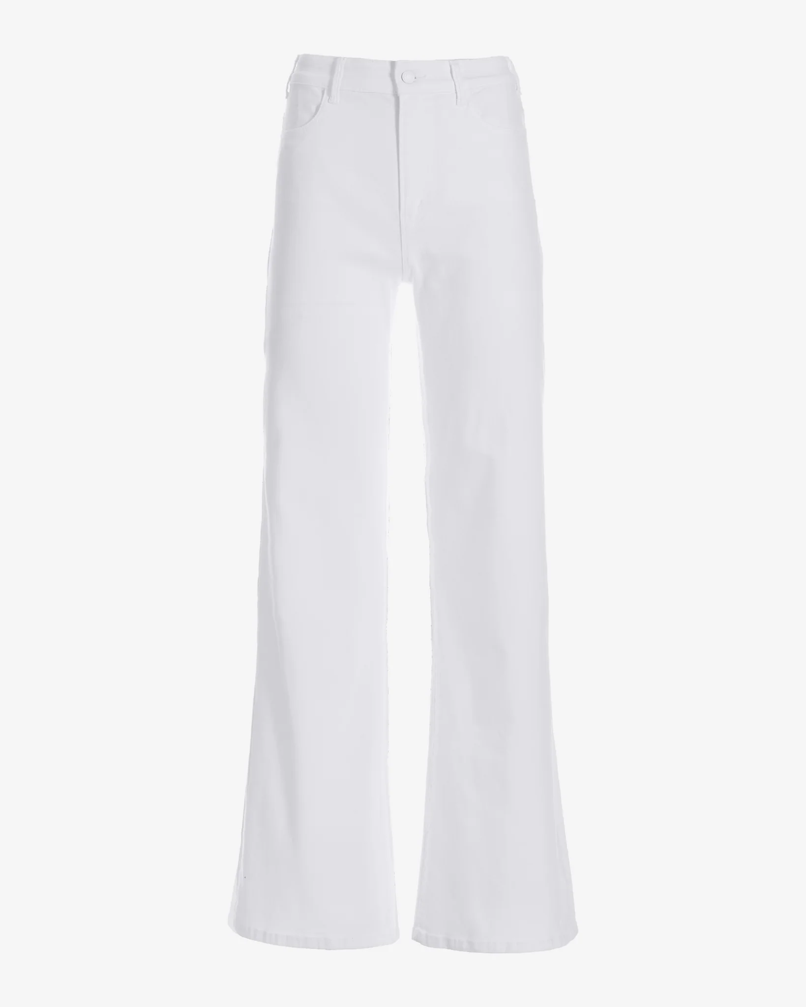 Malibu High-Rise Wide Leg Jean White - Mycitystee