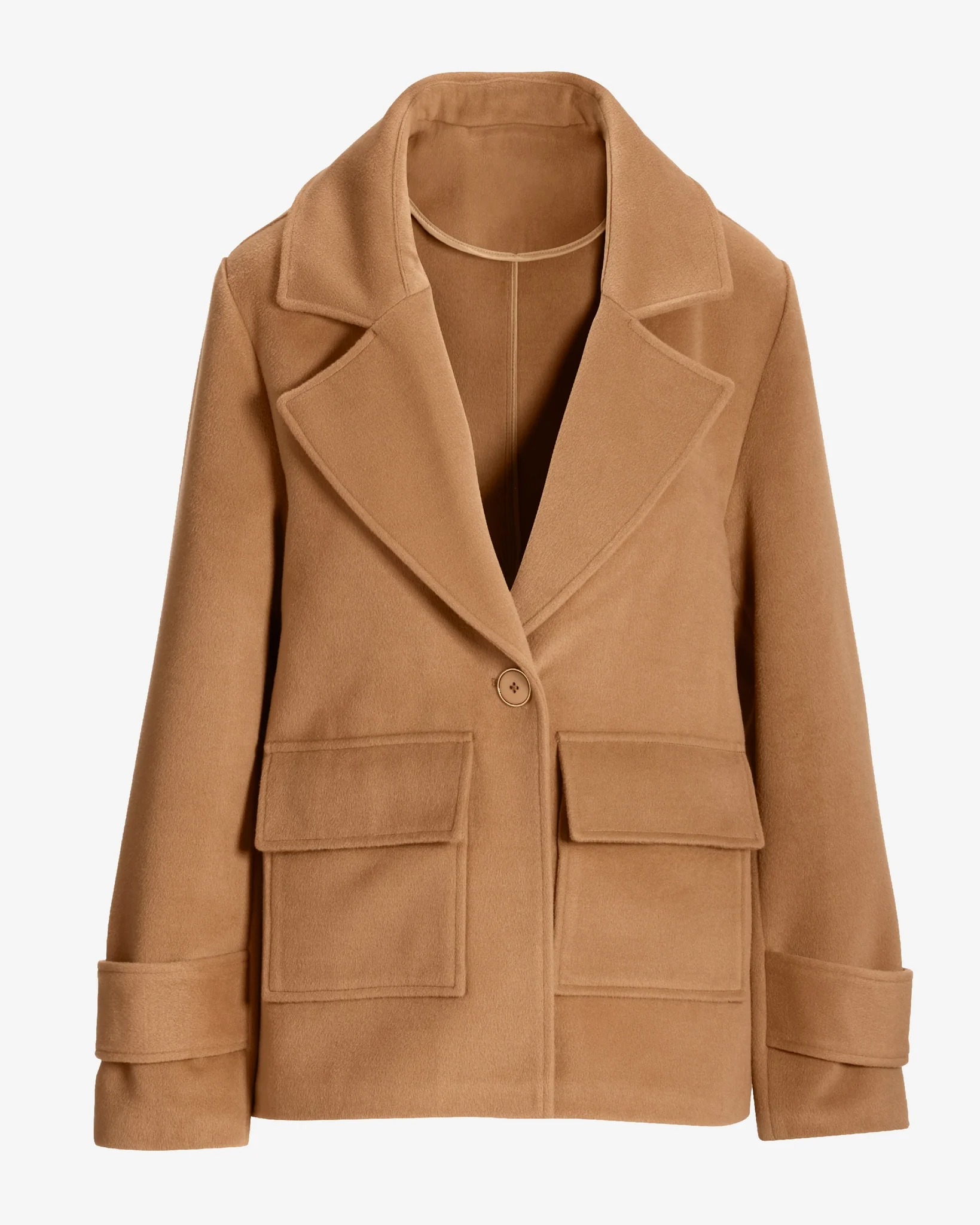 Chic Lady Coat Camel - Mycitystee