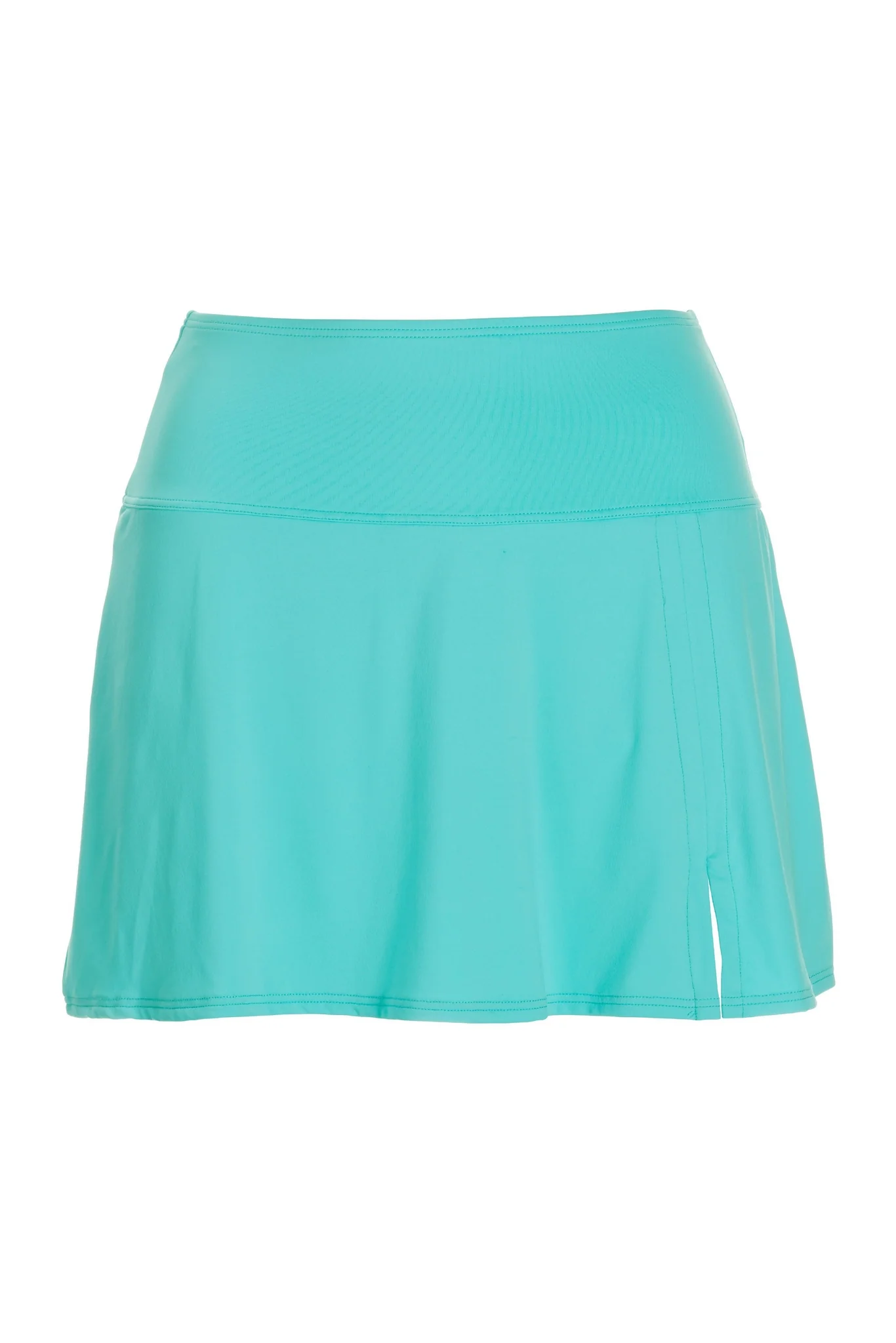 Swim Sense High-Waisted Skirted Bottom Fountain Blue - Mycitystee