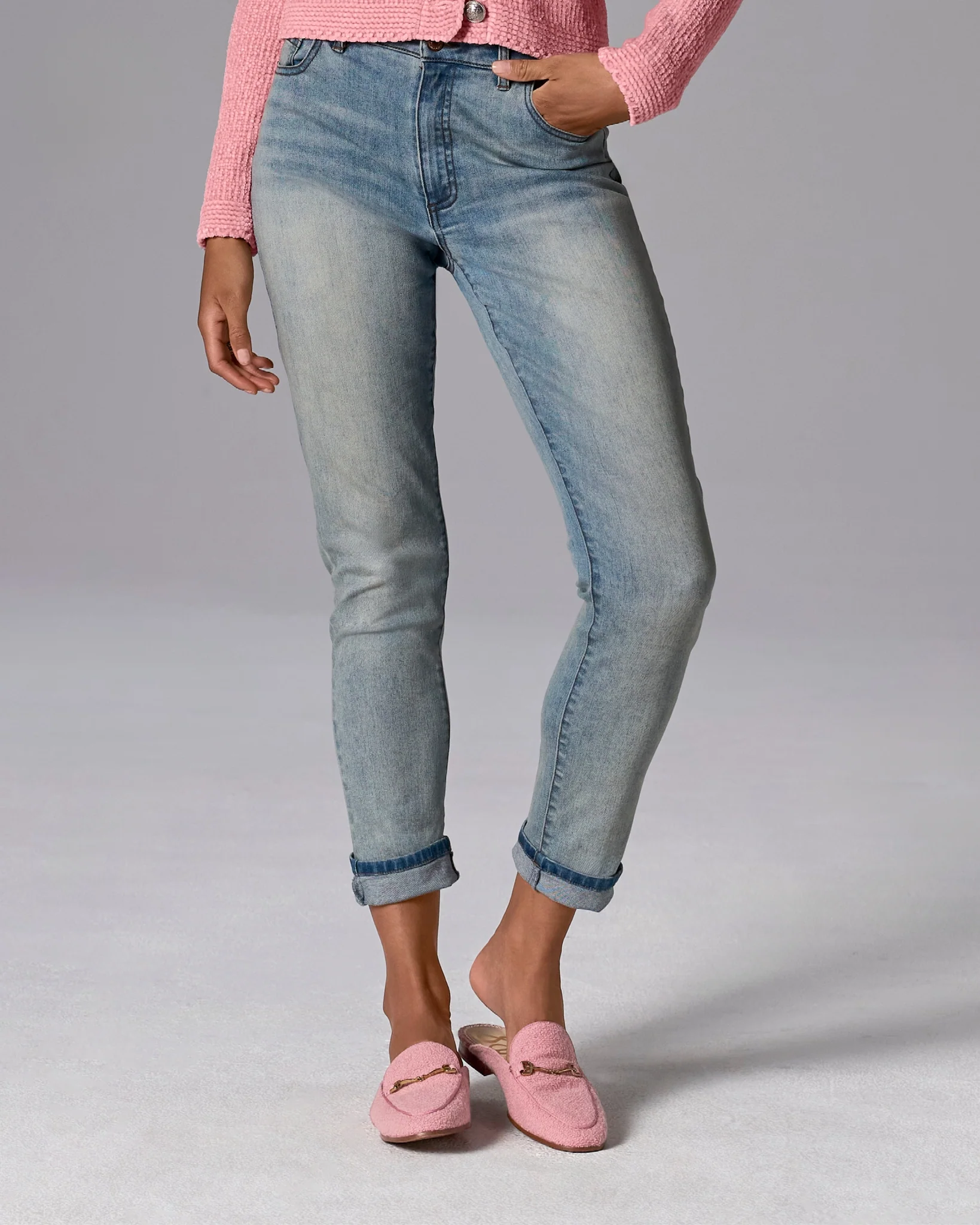 Textured Mule Rose - Mycitystee