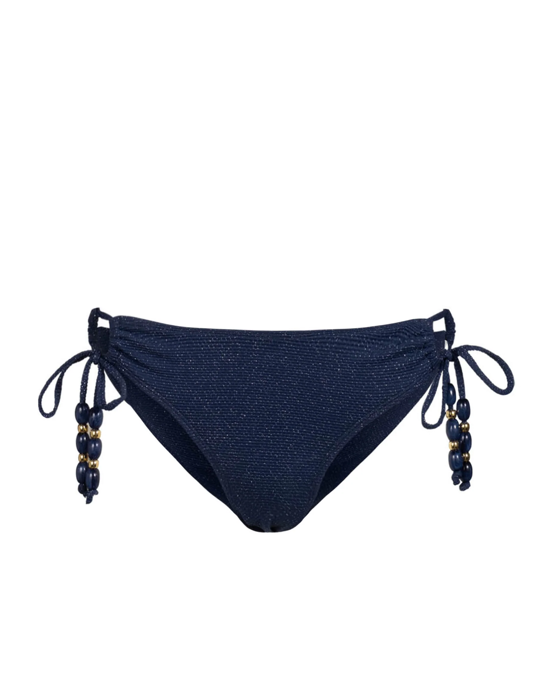 Taryn Bottom In Marine Blue Metallic - Mycitystee