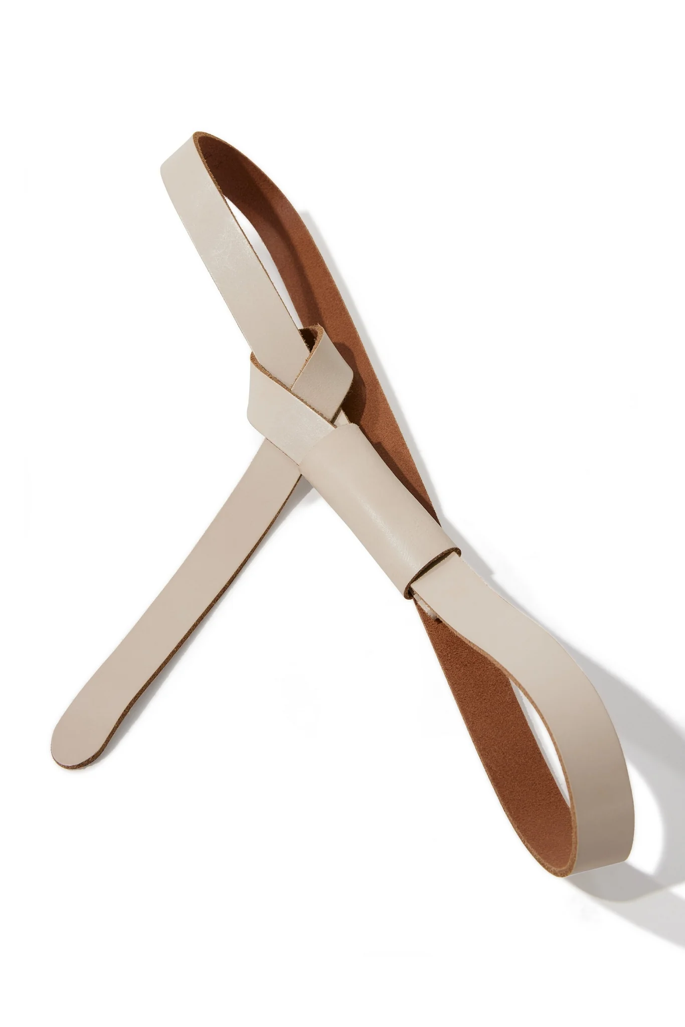 Loop Tie Waist Belt Off White - Mycitystee