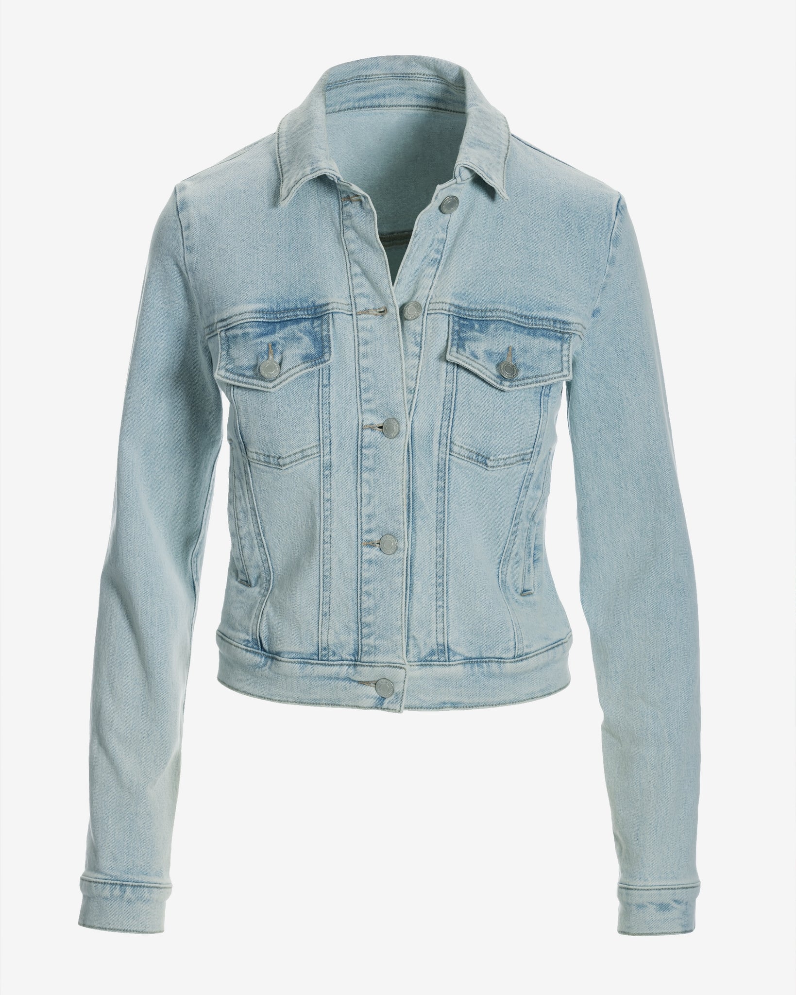 The Essential Denim Jacket Light Wash - Mycitystee