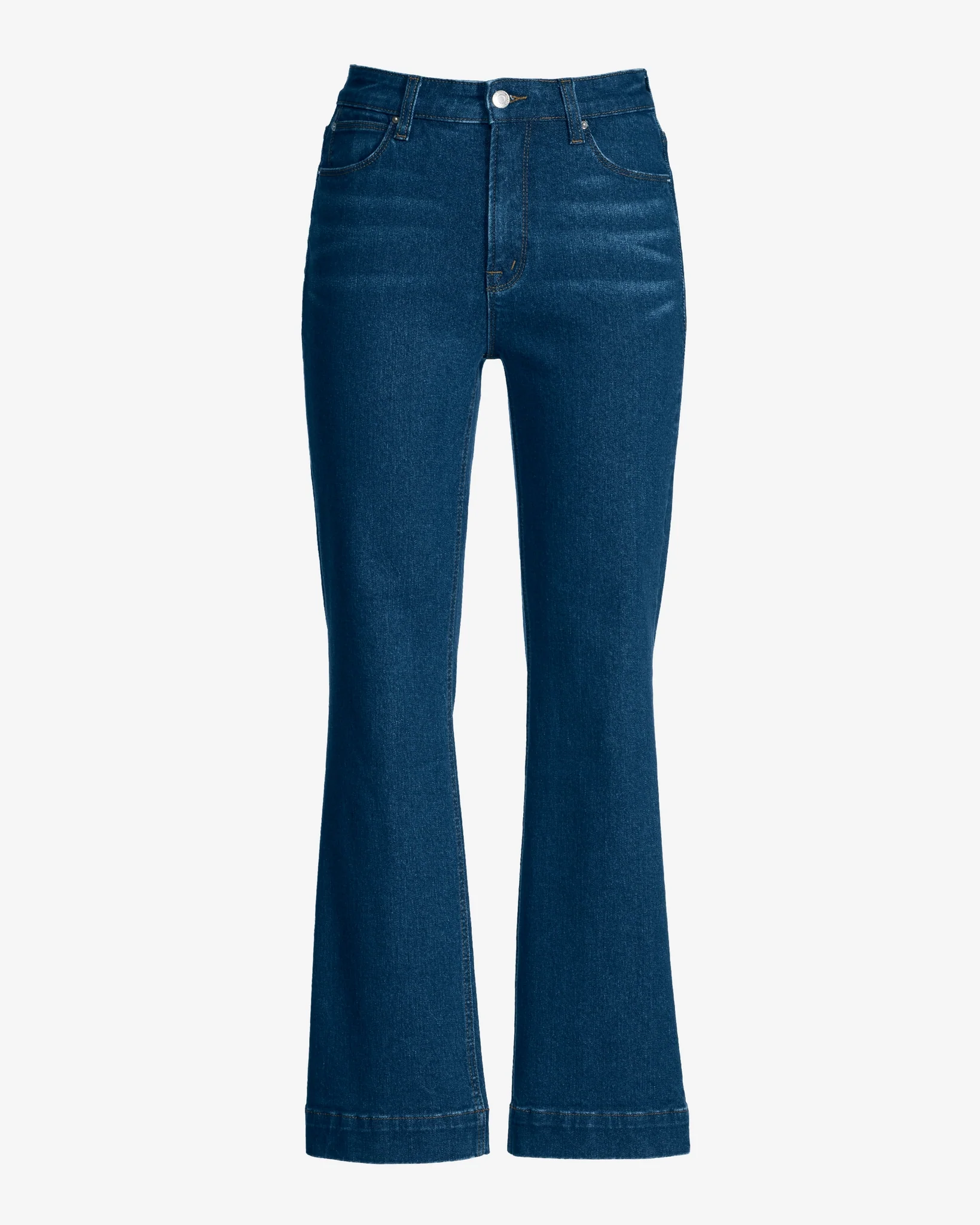 Monterey Kick Flare Ankle Jean Dark Wash - Mycitystee