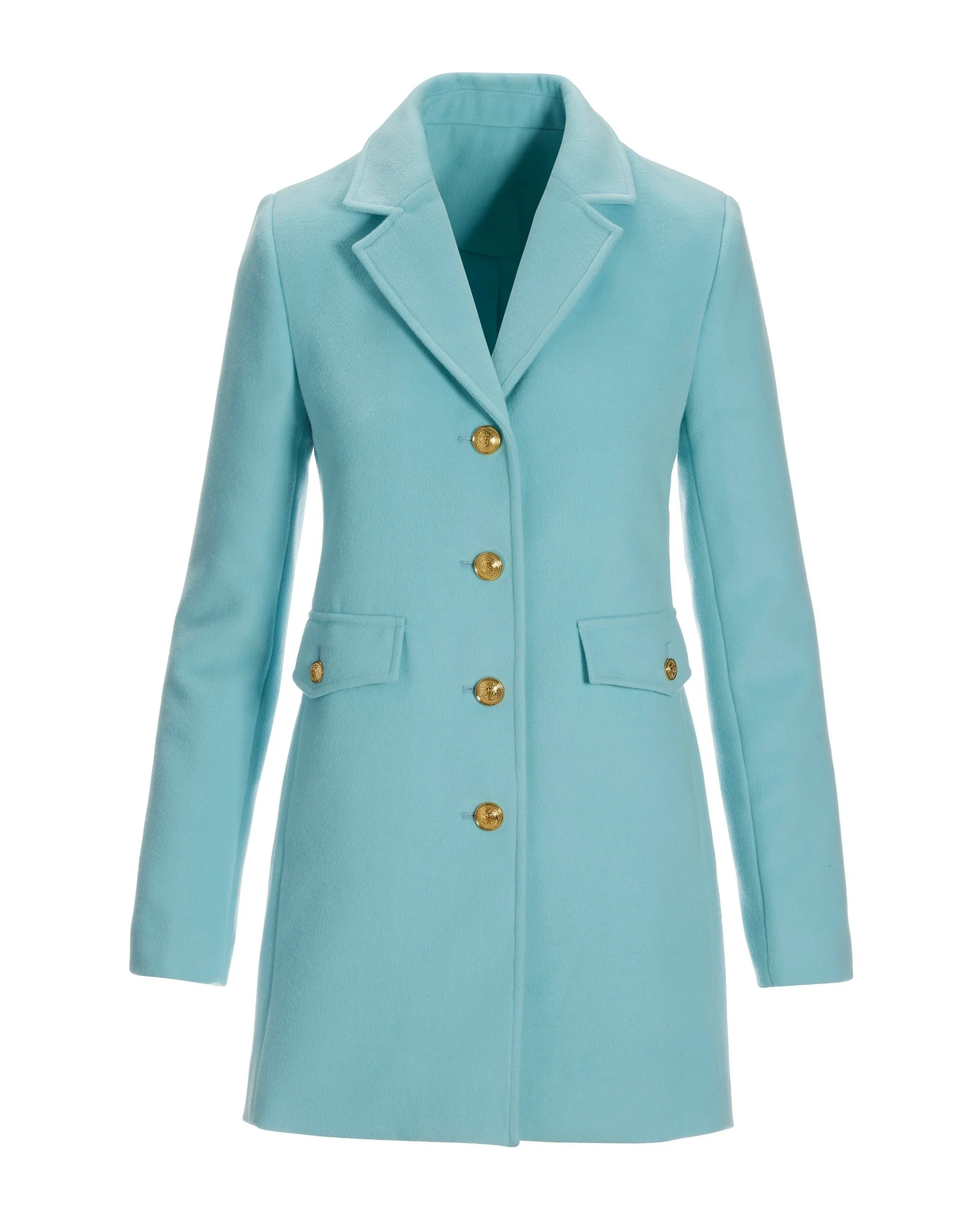 Classic Tailored Coat Airy Blue - Mycitystee