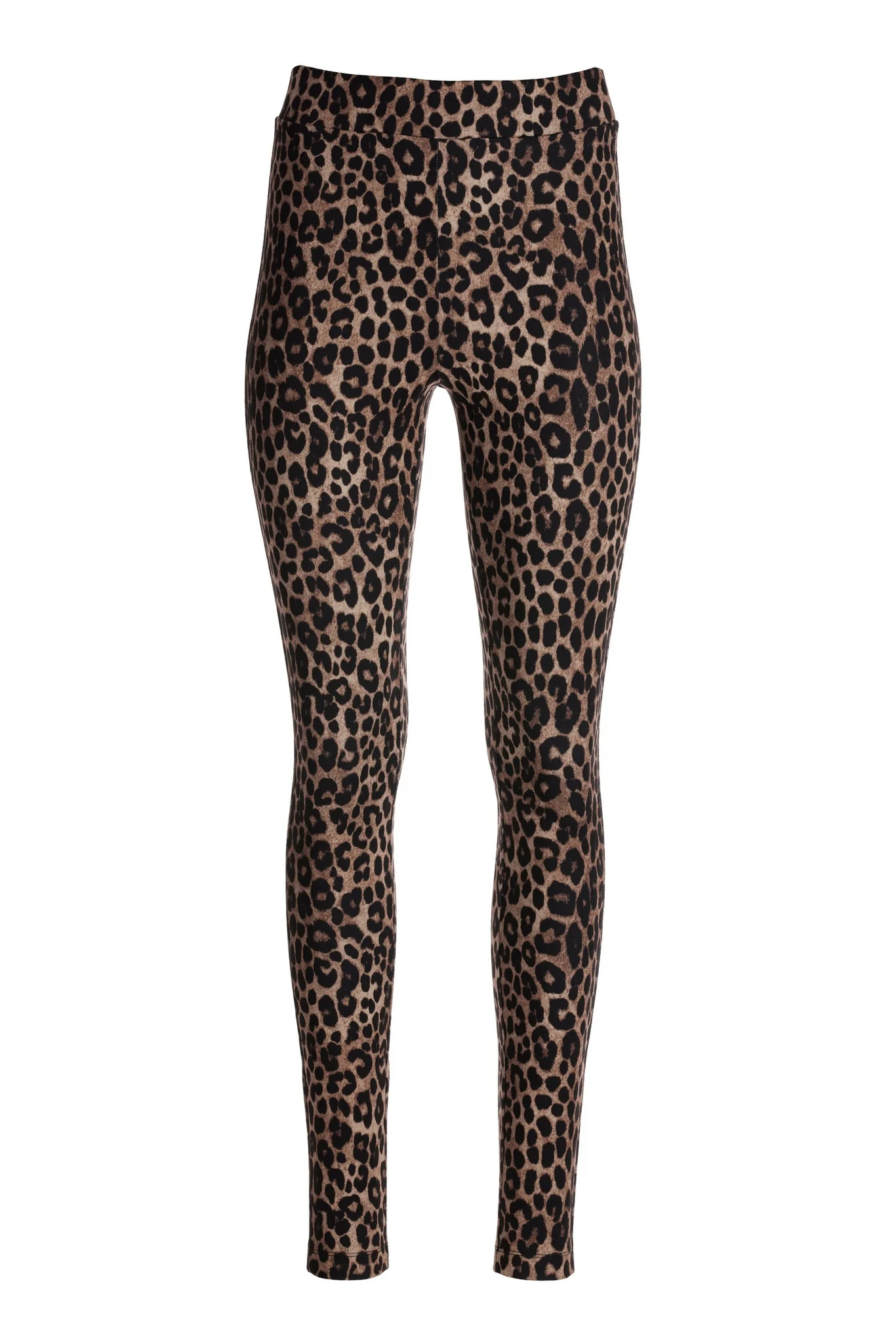 Brown Leopard Ponte Legging Brown Multi - Mycitystee