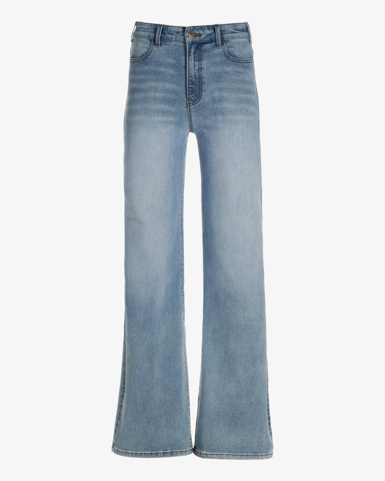 Malibu High-Rise Wide Leg Jean Light Med Wash - Mycitystee