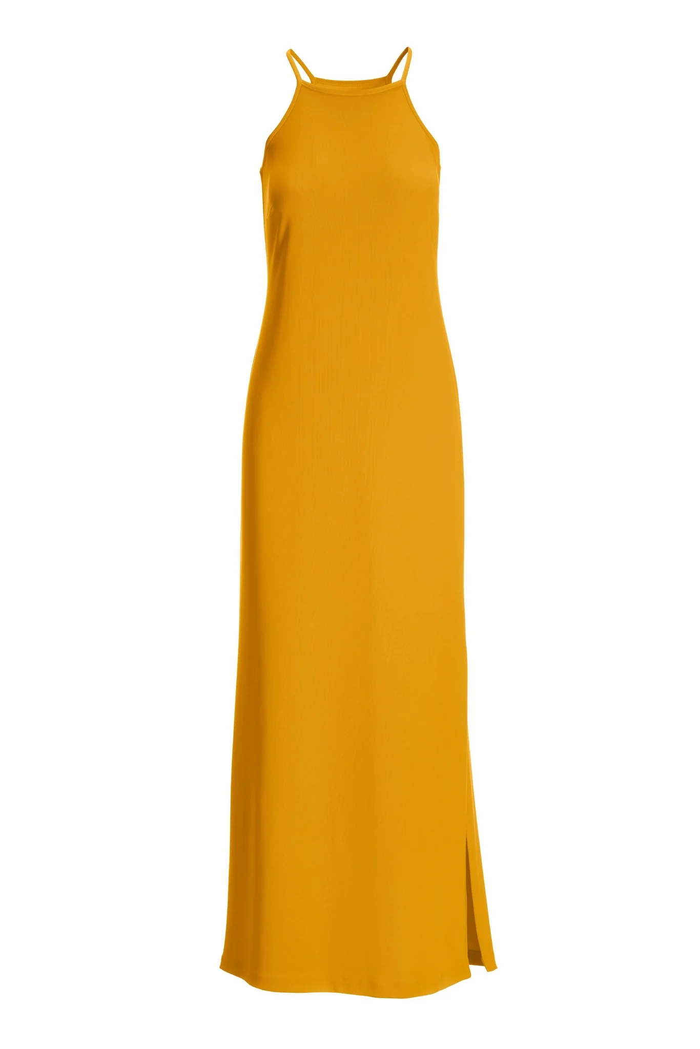 Beyond Travel High Neck Maxi Dress Golden Glow - Mycitystee